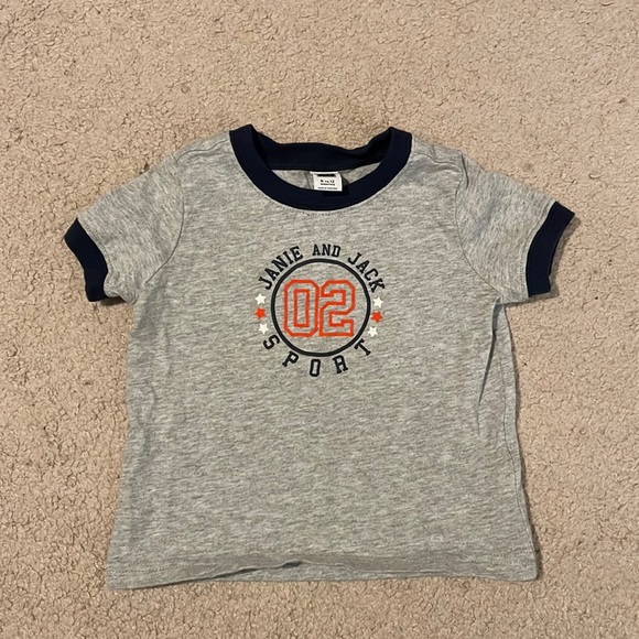 Janie and Jack Short Sleeve Tee 6-12M - Picture 1 of 6